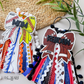 Sports Bag Ribbon Tassel | Baseball | Softball | Soccer | Football | Volleyball | Sports Bag Tag