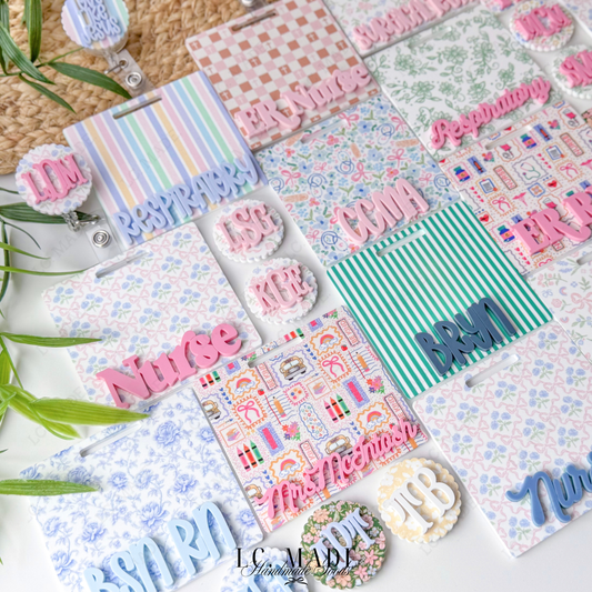 Original Collection | Personalized Badge Buddy | Badge Reel