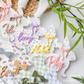Easter Bunny Basket Tag