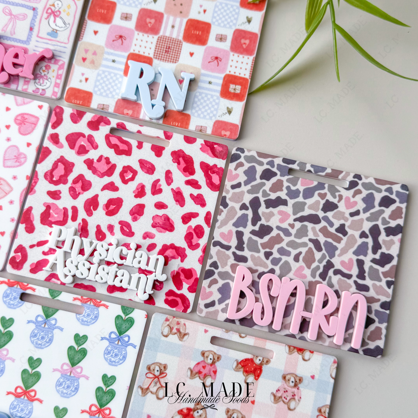 Love Collection | Personalized Badge Buddy | Badge Reel