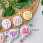Spring Collection | Personalized Badge Buddy | Badge Reel