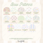 Easter Bow Basket Tag