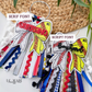 Sports Bag Ribbon Tassel | Baseball | Softball | Soccer | Football | Volleyball | Sports Bag Tag