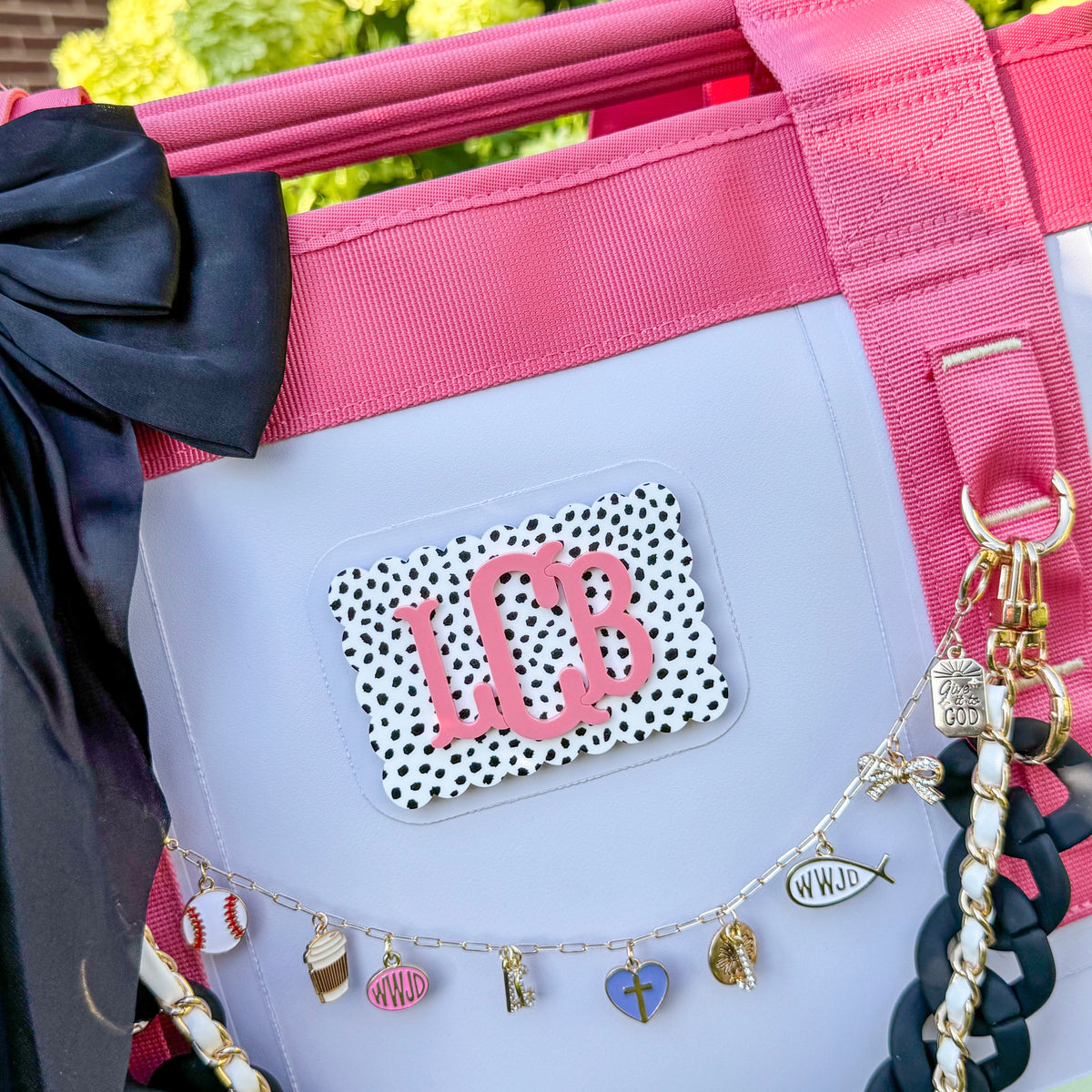 Personalized Yeti Patch, Custom Acrylic Yeti Camino Patch, Personalized Yeti Bag Charms, Yeti Bag Tags, Monogram Patch, Yeti Cooler Patch