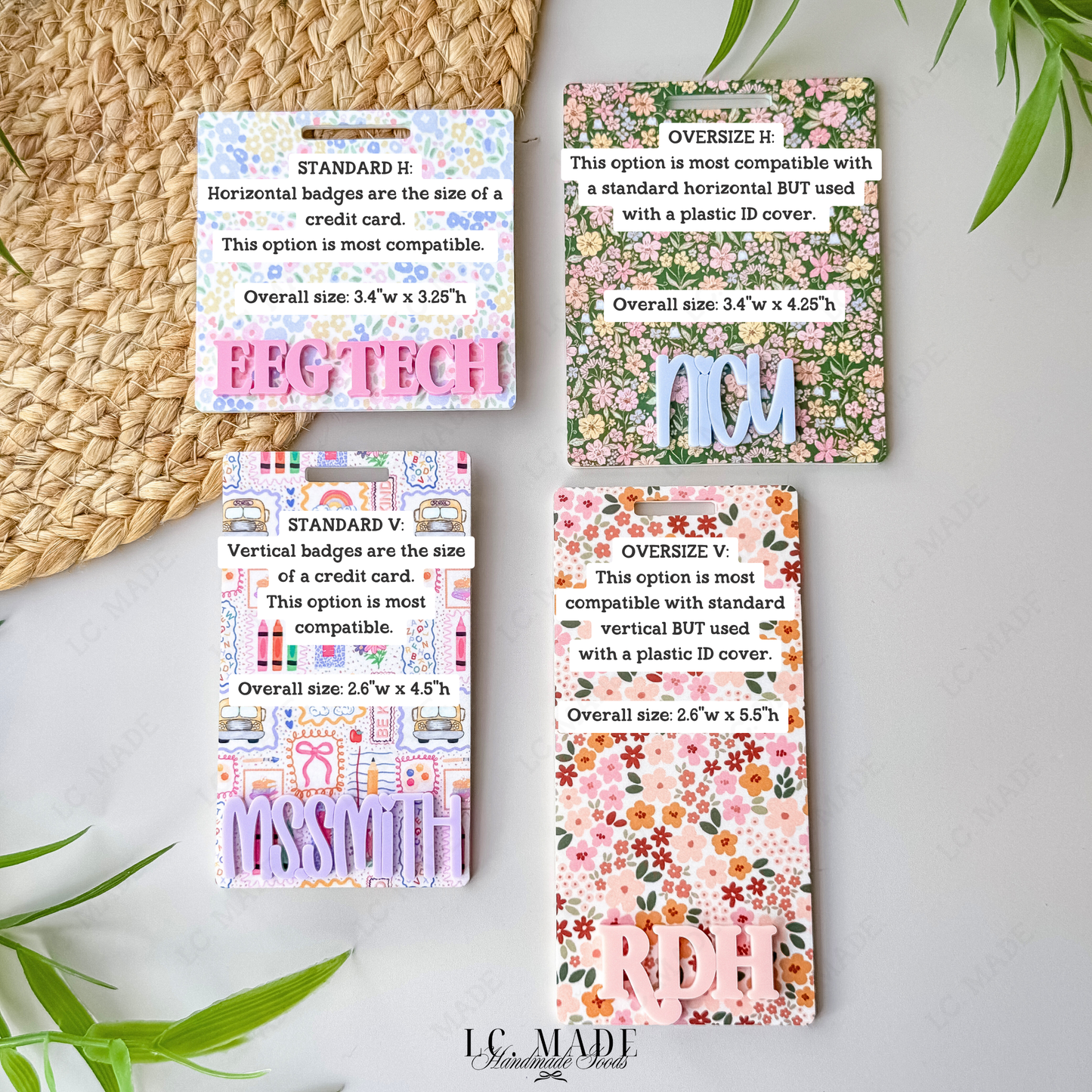 Original Collection | Personalized Badge Buddy | Badge Reel