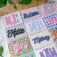 Personalized Yeti Patch, Custom Acrylic Yeti Camino Patch, Personalized Yeti Bag Charms, Yeti Bag Tags, Monogram Patch, Yeti Cooler Patch