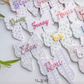 Easter Bow Basket Tag