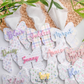 Easter Bow Basket Tag