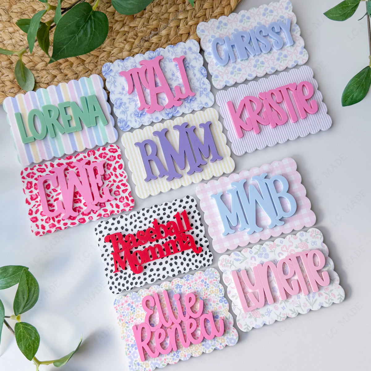 Personalized Yeti Patch, Custom Acrylic Yeti Camino Patch, Personalized Yeti Bag Charms, Yeti Bag Tags, Monogram Patch, Yeti Cooler Patch
