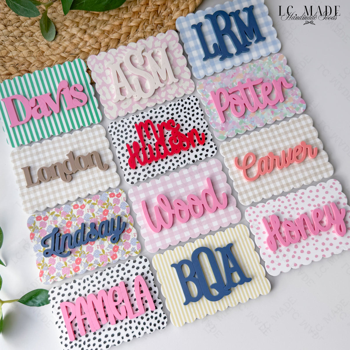 Personalized Yeti Patch, Custom Acrylic Yeti Camino Patch, Personalized Yeti Bag Charms, Yeti Bag Tags, Monogram Patch, Yeti Cooler Patch