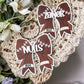 Personalized Football Bogg Bag Tag, Football Mom Ribbon Tassel and Charm, Football Mama Bag Tag, Football Keychain, Football Mama