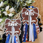 Personalized Football Bogg Bag Tag, Football Mom Ribbon Tassel and Charm, Football Mama Bag Tag, Football Keychain, Football Mama