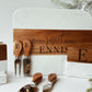 5pc Marble/Wood Cutting Board + Utensil Set