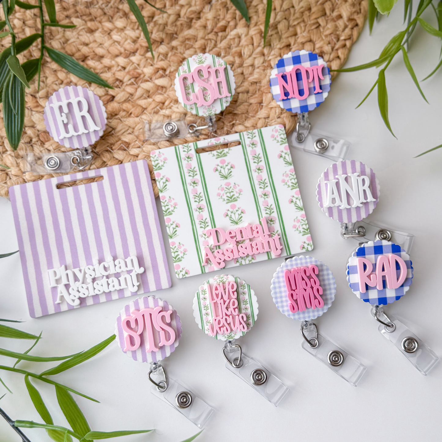 Original Collection | Personalized Badge Buddy | Badge Reel
